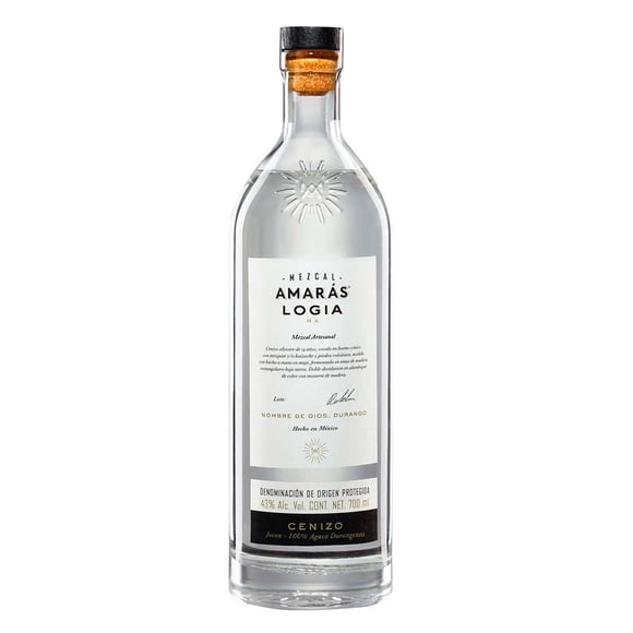 Pack de 2 Mezcal Amaras Logia Joven Cenizo 700 ml