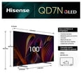 thumbnail image 3 of TV Hisense 100 pulgadas Hi-QLED 4K Ultra HD Smart TV 100QD7N, 3 of 8