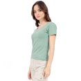thumbnail image 2 of Playera Quarry Slim fit Básica Cuello Redondo Para Mujer, 2 of 4