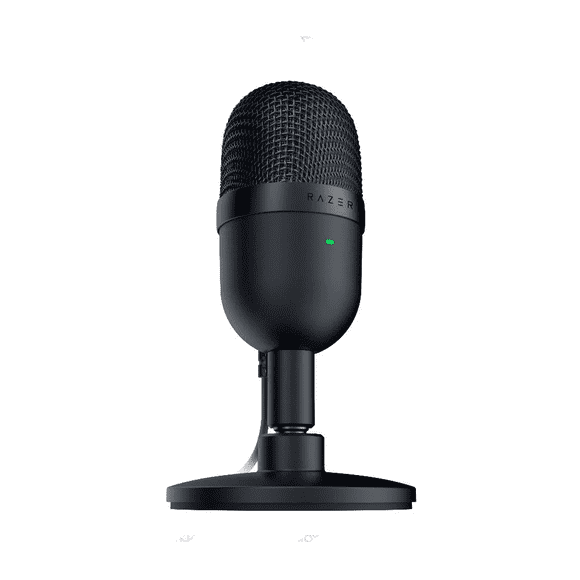 "Micrófono Razer Seiren Mini Stream Podcast Color Negro "