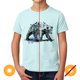 thumbnail image 1 of Llavero DelSol DelSol Kids Crew Tee - Bear Scene - Ice Blue Llavero Niño 1Pc, 1 of 1