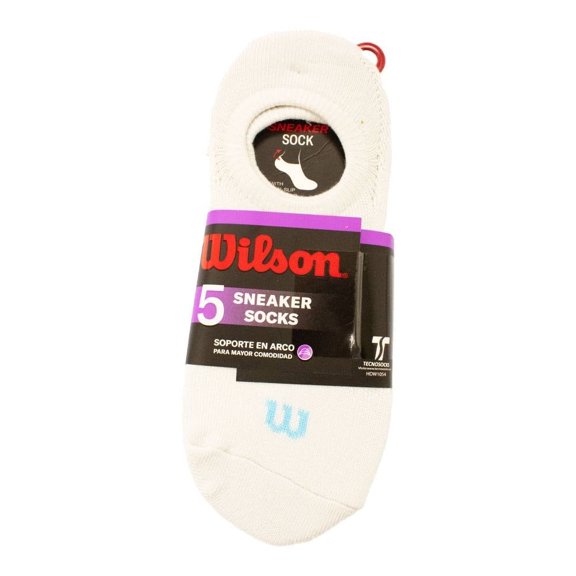 Calcetines Deportivos Wilson Mujer 5 Pares Negro Talla Única