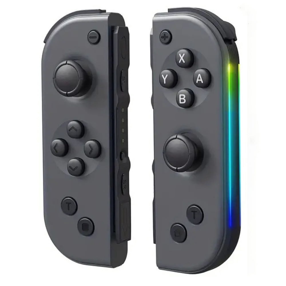 Recambio para mando Switch. Mando inalámbrico compatible con Switch OLED y Switch, con capturas de pantalla, activación, control de movimiento, doble vibración e iluminación RGB