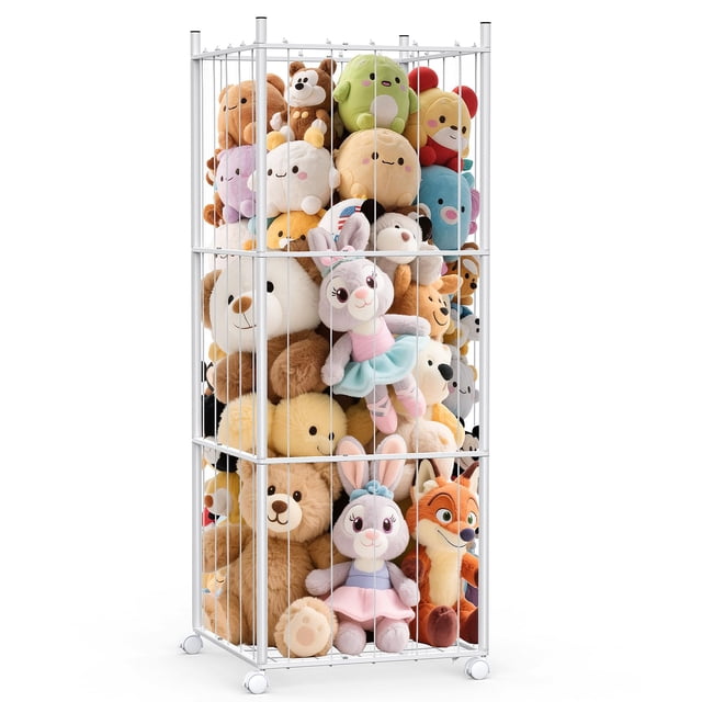 Almacenamiento para animales de peluche GoKeda, tamaño extra grande ...