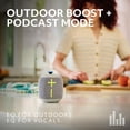 thumbnail image 3 of Ultimate Ears WONDERBOOM 4 Portable Waterproof Bluetooth Speaker with Big Bass and 360-Degree Sound, Dustproof Floating Speaker with 131ft (40m) Range - Black, 3 of 5