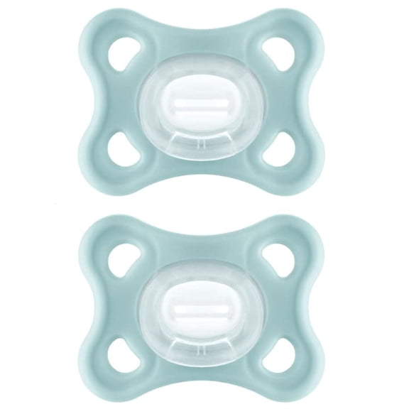 Chupetes de Silicona MAM Comfort Rosa Ligeros para Bebés de 3 a 12 Meses con Estuche Esterilizador