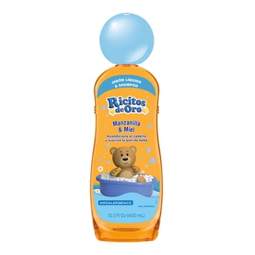 Body wash & Shampoo Ricitos de Oro manzanilla y miel 400 ml