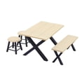 thumbnail image 2 of Mini mesa y silla para exteriores, modelo de juguete de simulación para niños, juego de rol, juego de camping en miniatura para accesorios de, 2 of 9