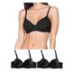 thumbnail image 1 of Pack 6 Brasier Con Varilla COPA C Tatys Fashion 6 Piezas en Color Negro Tatys Fashion 98030, 1 of 2