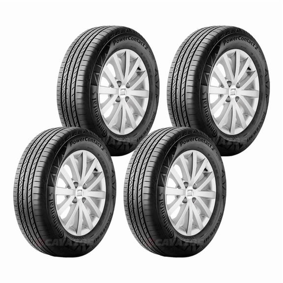 Paquete de 4 llantas 205/55 R16 Continental Powercontact 2 Fr 91V