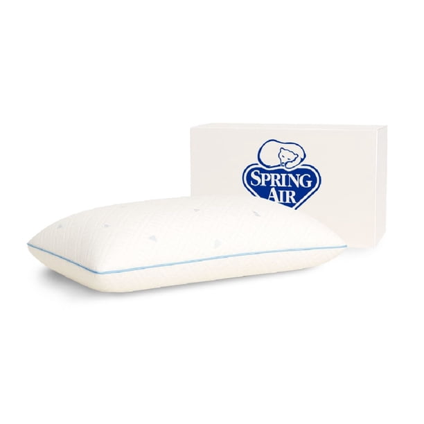 Almohada Cool Sleep Spring Air | Memory Foam con Tecnología Refrescante y Soporte Ergonómico.