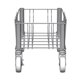 thumbnail image 4 of Plataforma con Ruedas Contenedores Slim Jim Rubbermaid Rubbermaid Slim, 4 of 4