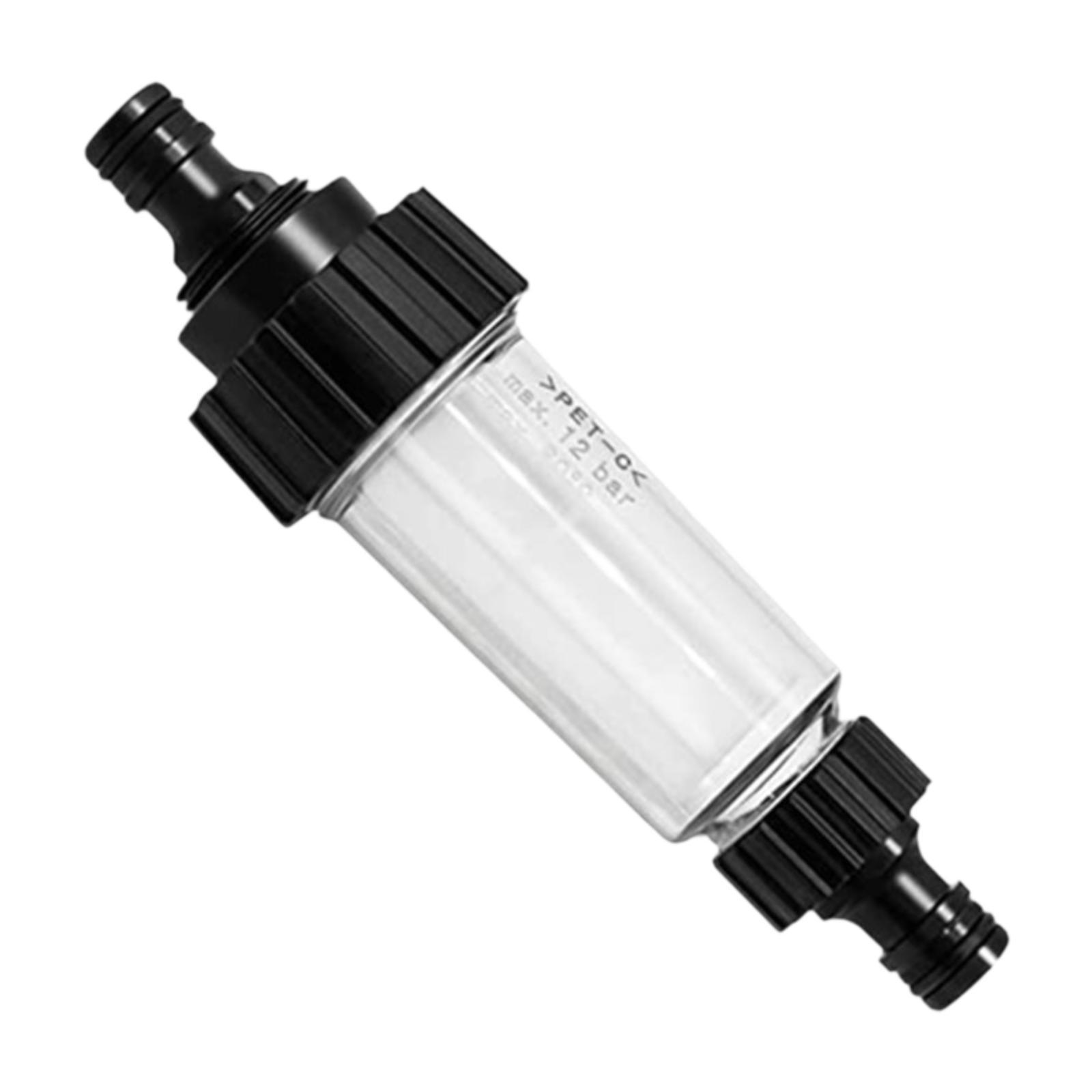 Filtro de agua de lavadora de alta presión Herramienta de conexión de lavadora Multipropósito 175 PSI Filtro de entrada de la manguera de agua de agua