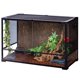 thumbnail image 2 of REPTI ZOO Terrario de Vidrio para Reptiles, Grande Doble puerta frontal antiescapes, 250Lt 91cm X 45cm X 60cm, Acua terrario de Cristal, Reptile Enclosure Knock-Down, terrario reptiles, 2 of 11