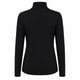 thumbnail image 2 of Playera Simply Basic para Mujer, Cuello Ruso Negro Talla G, 2 of 4