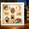 thumbnail image 2 of Advancent El marco de fotos para San Valentín añade elegancia y celebra recuerdos únicos con estilo con marcos dorados para la decoración del Decoración del hogar blanco, 2 of 6