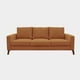 thumbnail image 1 of Sofa Praga Tela Curri Marron, 1 of 3