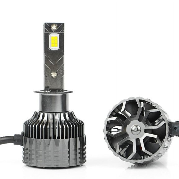 Bombilla LED para faros delanteros de automóvil (H1), luz blanca fría a 6.000 K, juego de 2