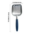 thumbnail image 3 of Apmemiss Clearance Cat Litter Scoop, Sturdy Litter Cleaner Corner Shovel, Stainless Steel Mesh Litter Shovel, Easy to Clean Reptile Terrarium Sand Waste, Beach Shovel, 3 of 5