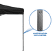 thumbnail image 4 of Carpa Plegable Impermeable Y Reforzado Color Blanco, 4 of 4