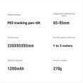 thumbnail image 4 of Trípode con Seguimiento Automático, Rotación de 360°, Soporte para Teléfono con Seguimiento Automático, Recargable, Soporte Inteligente para Grabación de Video., 4 of 7