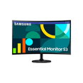 thumbnail image 1 of Monitor Curvo 27" SAMSUNG Essential S3 4ms 100Hz VA Full HD HDMI D-Sub, 1 of 5
