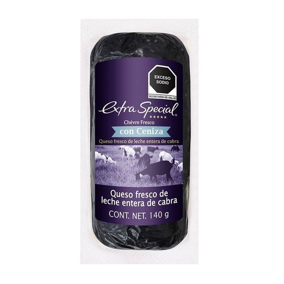 Queso de cabra Extra Special ceniza 140 g