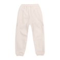 thumbnail image 5 of Pantalones cargo niños, casuales duraderos, múltiples bolsillos, cintura ajustable, tela elástica suave, outdoor, negro, tallas 3-4 a 11-12 años., 5 of 5