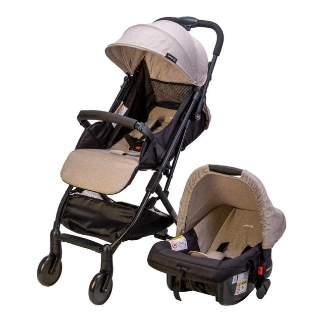 Sistema de Viaje Safety 1st Trolly Ultra Compacto Beige