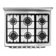 thumbnail image 4 of Estufa Midea 30 Pulgadas Silver de Piso Cubierta Acero Inox, 4 of 4