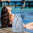thumbnail image 1 of Mochila de gimnasio para mujer con compartimento para zapatos y bolsillo húmedo, bolsa deportiva impermeable y ligera para viajar, 1 of 8