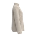 thumbnail image 3 of Chamarra George para Mujer, Acolchada Ligera con Cierre Crema Talla Ech, 3 of 4