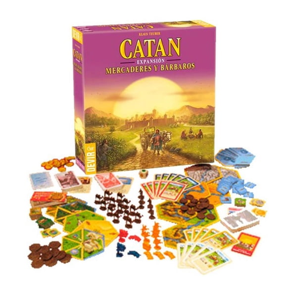 Catan Devir Expansión Mercaderes y Bárbaros