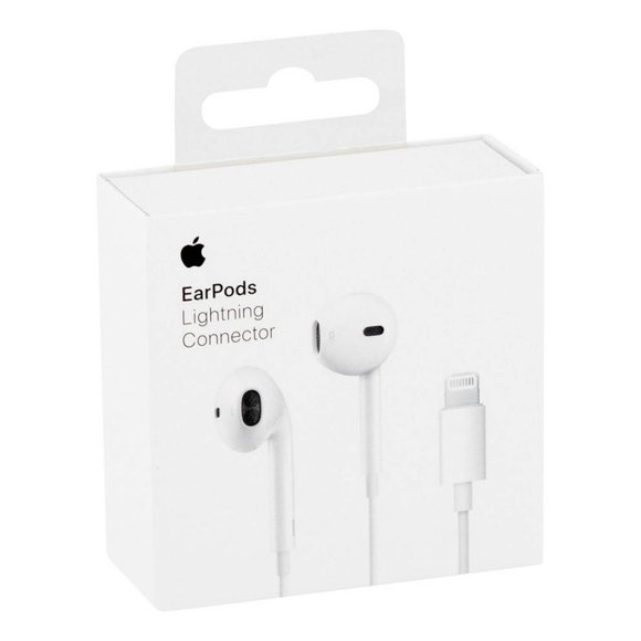 Audifonos Earpoods Con Conector Lightning OEM Para iPhone, iPad