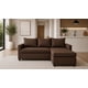 thumbnail image 1 of Sala Esquinera Modular El Bazar Store Vancouver Chocolate 175x130 cm Sofa Lado derecho ó izquierdo Económica, Tela Lino, 1 of 7