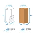 thumbnail image 4 of Refrigerador Haier French Door 14 Pies Inox HFM410LPLSS0, 4 of 5