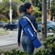 thumbnail image 5 of Tapete de Yoga MUUK Fitness 4mm 170x70cm Color Azul  Marino con Correa, 5 of 6
