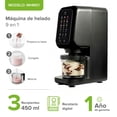 thumbnail image 4 of Máquina para hacer helados 9 programas con 3 vasos de 450ml con tapa AVERA MHM01, 4 of 9