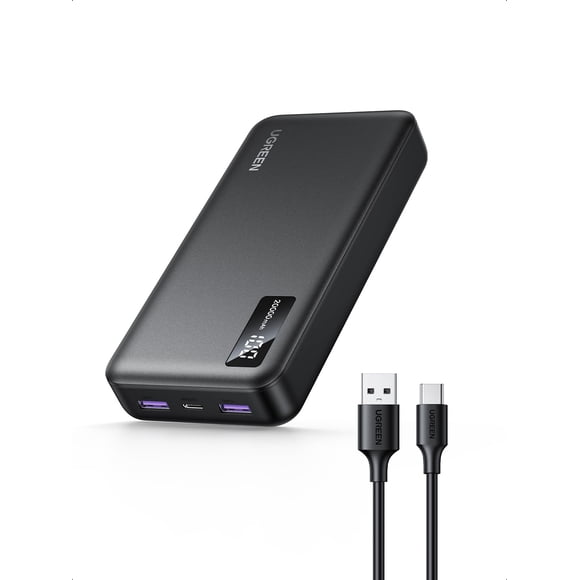 Batería externa UGREEN 20000 mAh 22,5 W con carga rápida USB C PD 3.0