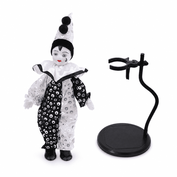 Muñecas de porcelana coleccionables,Decoración de Halloween,Decoración para el hogar,Soporte para figuras de acción