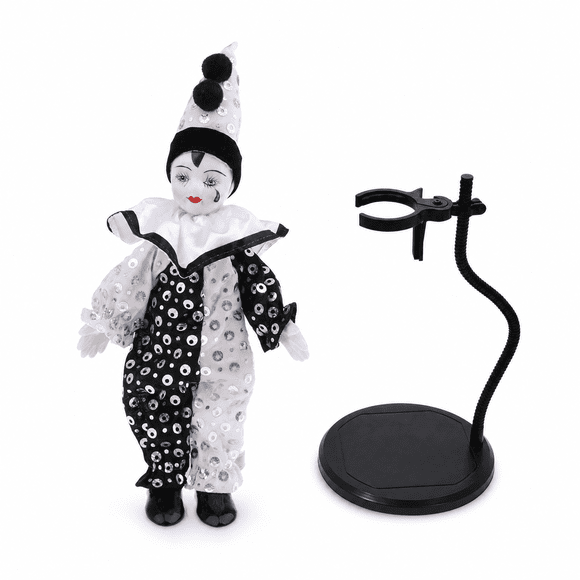 Muñecas de porcelana coleccionables,Decoración de Halloween,Decoración para el hogar,Soporte para figuras de acción