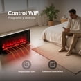 thumbnail image 4 of Calefactor AVERA Tipo Chimenea Luz LED Ajustable WiFi CAL05, 4 of 11