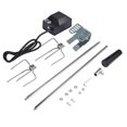 thumbnail image 2 of Rotisserie Kit Stainless Steel Automatic BBQ Grill Rotisserie Set with Motor Grilling Hot Dog Chicken Steak Plug, 2 of 5