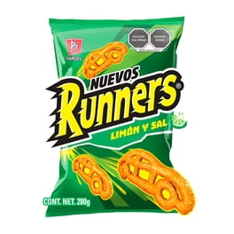 Botana Barcel Runners limón y sal 280 g