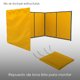 thumbnail image 3 of Ilios Innova | Repuesto de Paredes Laterales para Toldo 3x3 m, Lona Tela Oxford 600D Impermeable Anti-UV Resistente a Viento y Lluvia (No incluye estructura)., 3 of 9