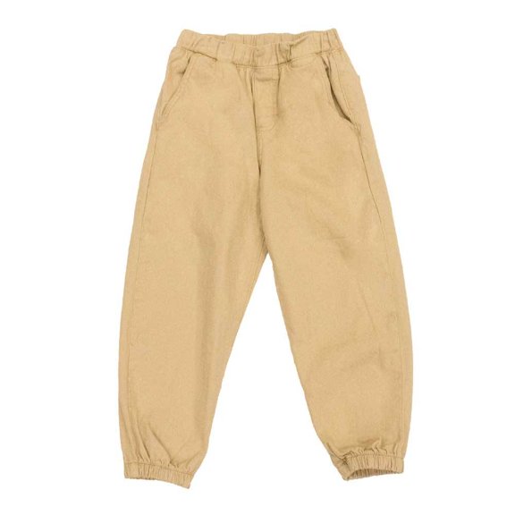 Jogger George para Niño Liso Beige Talla 14