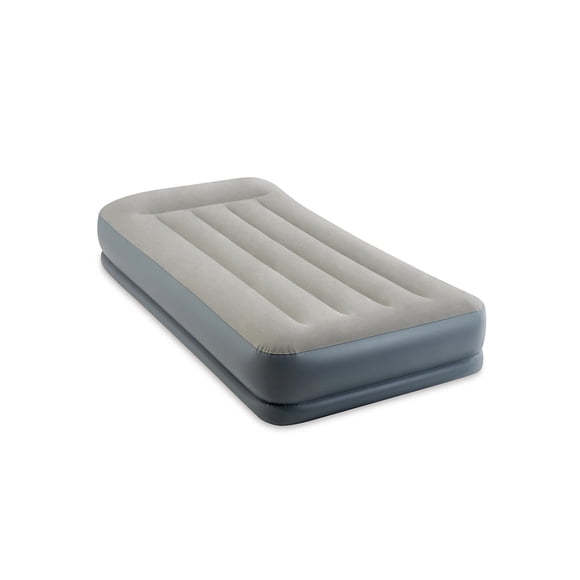 Colchon Inflable Doble Twin Dura Beam 1 Persona + Bomba Intex 64115EP