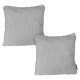 thumbnail image 1 of Cojin Decorativo Cuadrado Grande DICASA Set de 2 Petra Gris, 1 of 4
