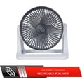 thumbnail image 3 of Ventilador Recargable 8" IUSA 3 Velocidades Personal, 3 of 8