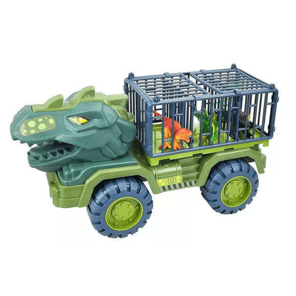 Camión Transportador y Accesorios P/15 Dinosaurios Regalo para niños